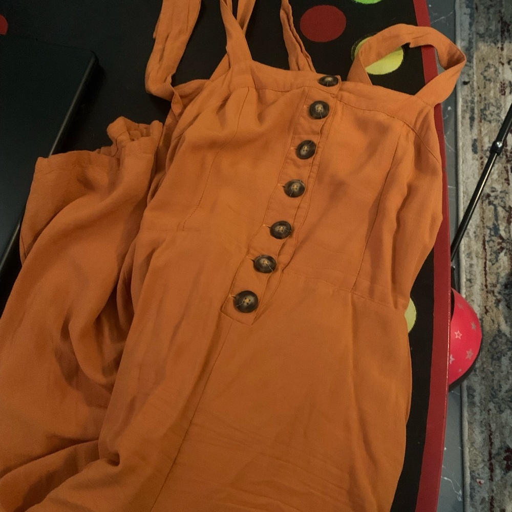 Orange Fall Jumper